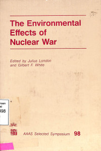 The Environmental effects of nuclear war