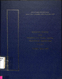 Susunan trayek dan penempatan kapal-kapal pelayaran nusantara(RLS) 1984-89