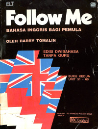 FOLLOW ME BAHASA INGGRIS BAGI PEMULA