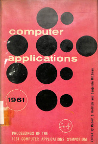 Computer Applications-1961