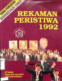 Rekaman Peristiwa 1992