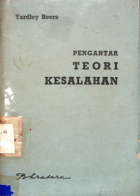 Pengantar teori kesalahan