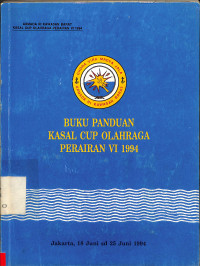 BUKU PANDUAN KASAL CUP OLAHRAGA PERAIRAN VI 1994