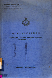 Buku-Sejarah kesehatan Tentara Nasional Indonesia