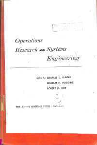 Operations Research and Systems Engineering