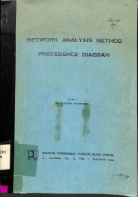 Network Analysis Method Precedence Diagram