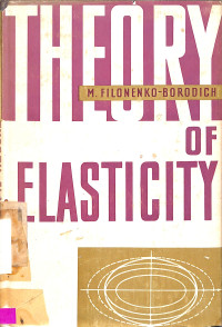 Theory of Elasticity