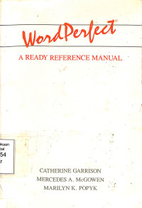 World Perfect. A Ready Reference Manual