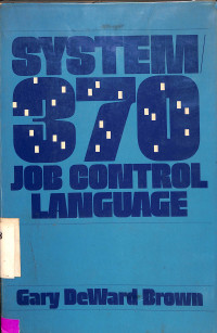 System/370 Job Control Language