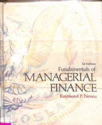 Fundamentals of managerial finance