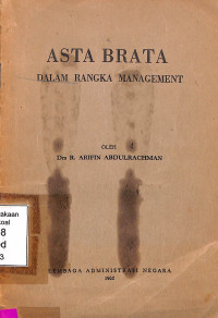 Asta Brata Dalam Rangka Management