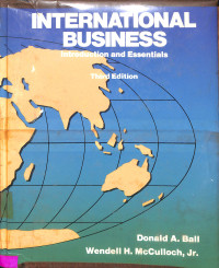 International Business. Introduction And Essentials