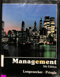 Management Fifth Edition