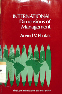 International Dimensions Of Management