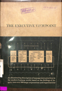 Computers and management: the executive viewvoint