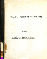 Pokok-2 Pemikiran Kesisteman