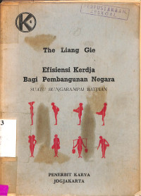 Efisiensi Kerdja Bagi Pembangunan Negara