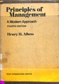 Principles Of Management