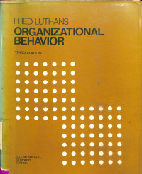 Organizational behavior