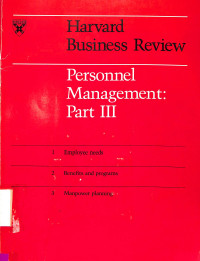 Personnel Management : Part III