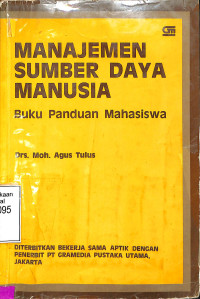 MANAJEMEN SUMBER DAYA MANUSIA BUKU PANDUAN MAHASISWA