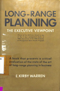 Long-Range Planning: The Executive Viewpoint