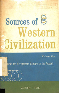 Sources of Western Civilization