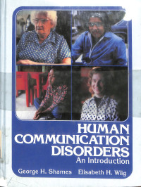 Human Communication Disorcers : An Introduction