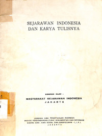 Sejarawan Indonesia Dan Karya Tulisnya