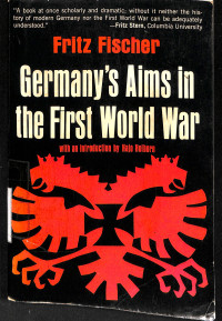 Germanys Aims In The First World War