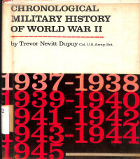 CHRONOLOGICAL MILITARY HISTORY OF WORLD WAR II