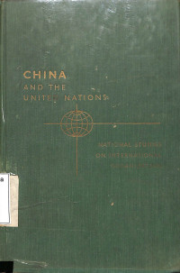 China And The United Nations