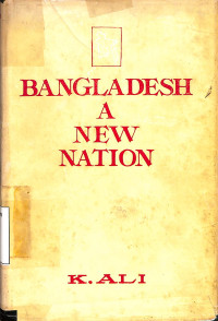 Bangladesh A New Nation