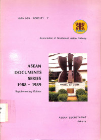 Asean Documents Series 1988-1989