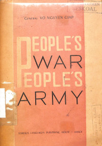 Peoples War Peoples Army