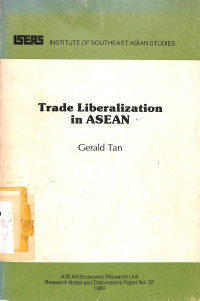 Trade liberalization in Asean