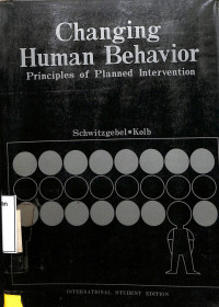 Changing Human Behavior : Principles Of Planned Intervention