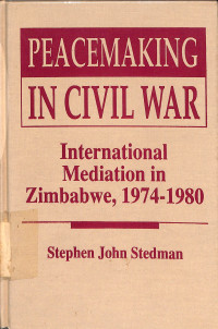 International Mediation in Zimbabwe, 1974-1980