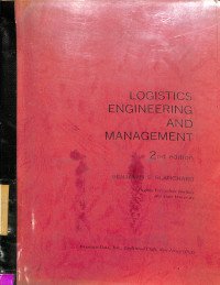 Logistics engineering and management