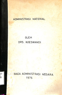 Administrasi Material