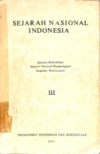 Sejarah Nasional Indonesia. III