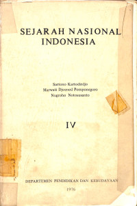 Sejarah Nasional Indonesia. IV