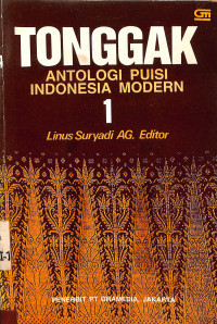 TONGGAK ANTOPOLOGI PUISI INDONESIA MODERN 1