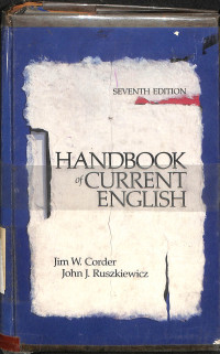 HANDBOOK OF CURRENT ENGLISH