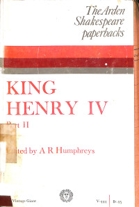 THE SECOND PART OF KING HENRY IV