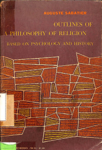 Outlines Of A Philosophy Of Religion