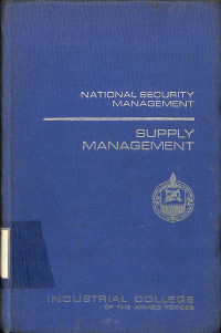 National Security Supply Management