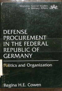 Defense Procurement in the Federal Republic of Germany