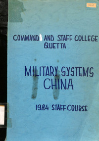 Military Systems China