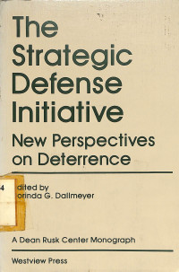 The Strategic Defense Initiative New Perspectives on Deterrence